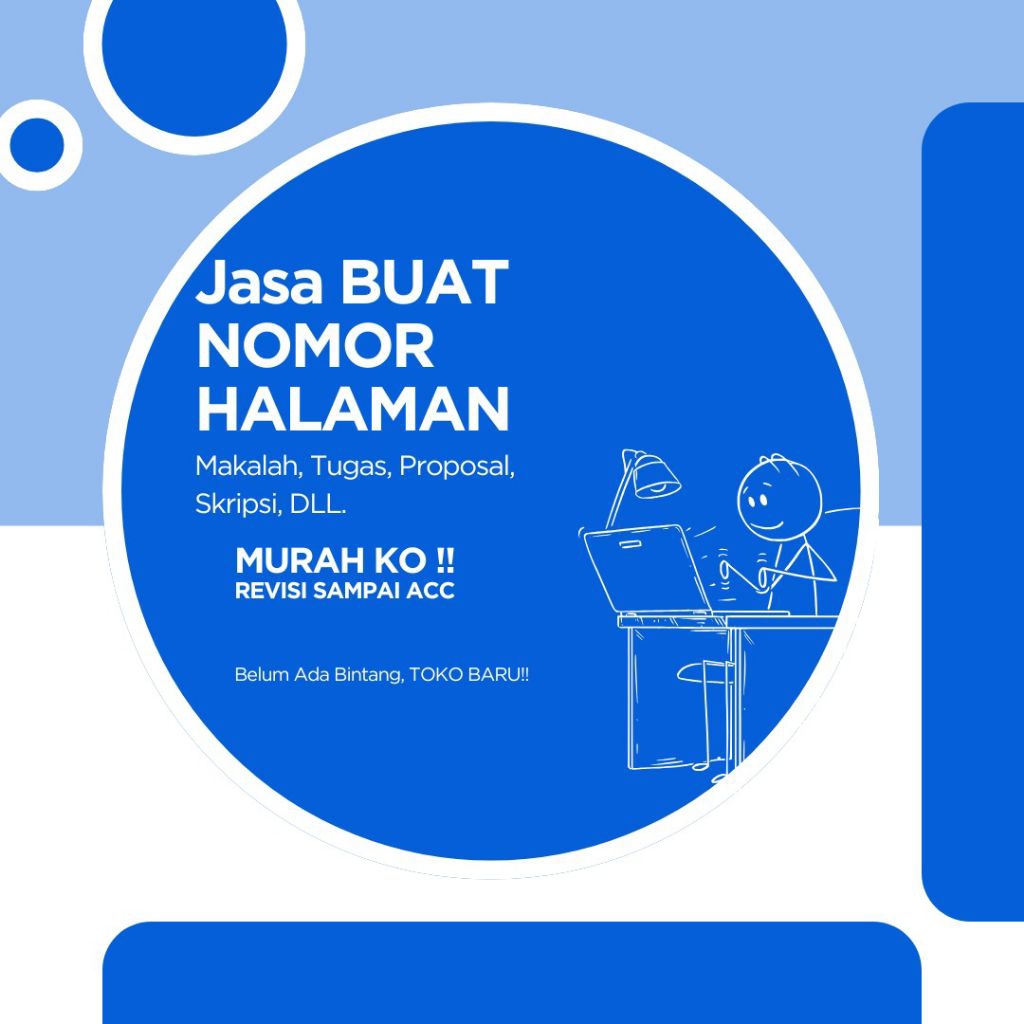 Nomor Halaman & Daftar Isi Makalah, Laporan, Skripsi