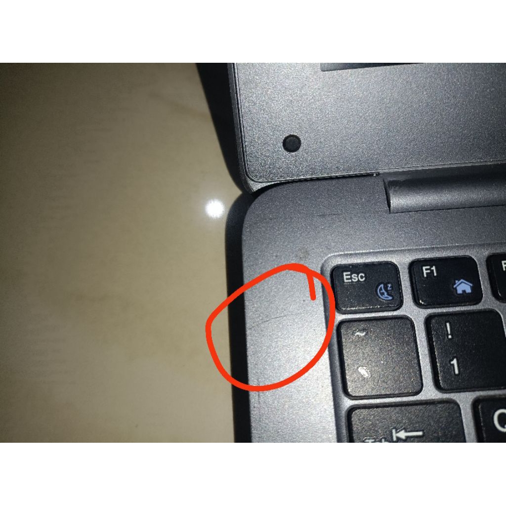 Casing case laptop axioo mybook 11+ fullset