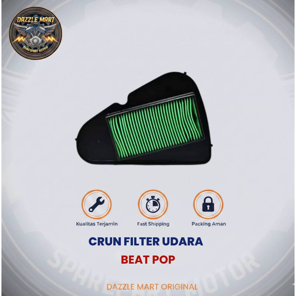 Filter Udara CRUN Honda Beat POP  / Saringan Udara Beat POP