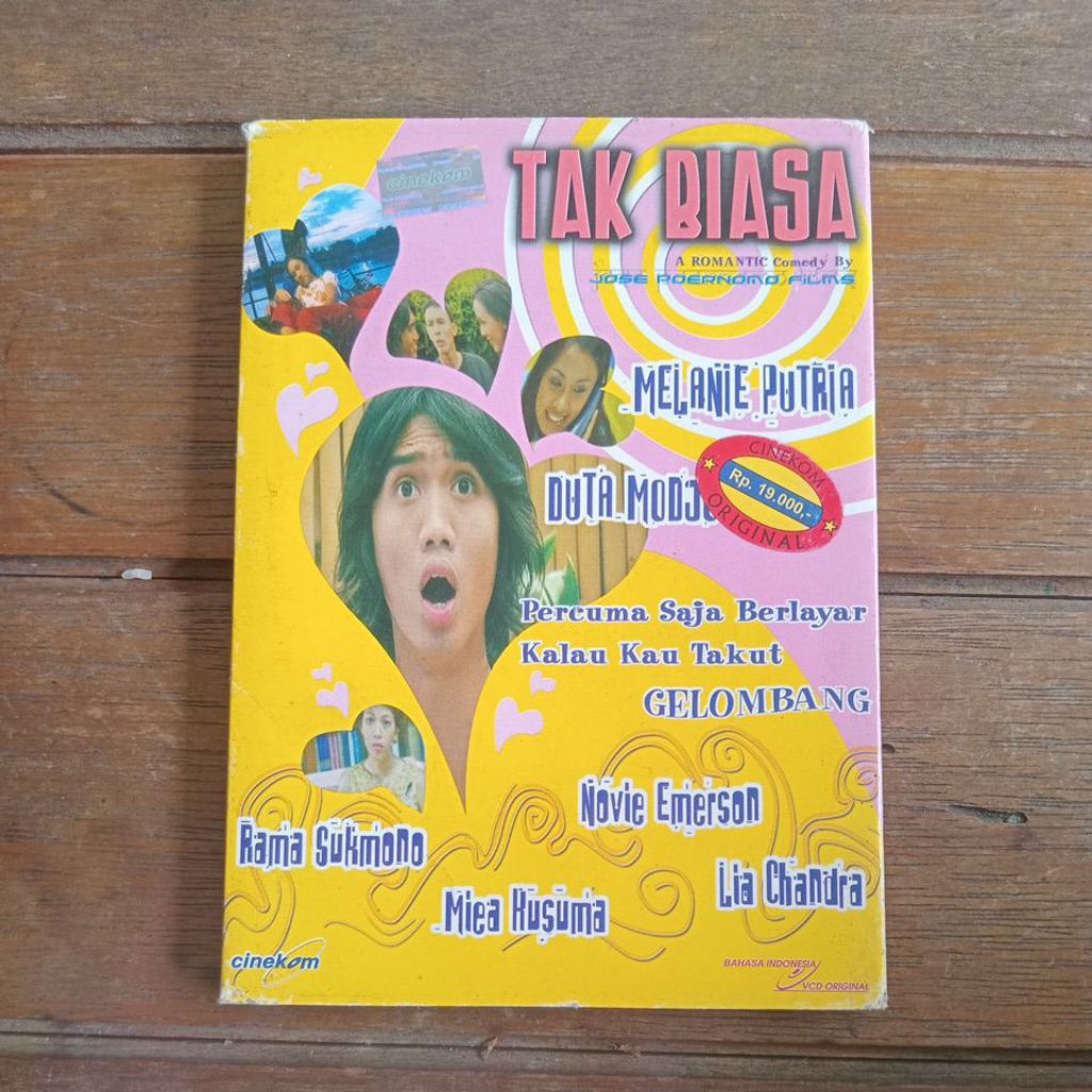 Vcd Felem Original Duta Sheila On 7 Tak Biasa, Percuma Saja Berlayar Kalau Kau Takut Gelombang