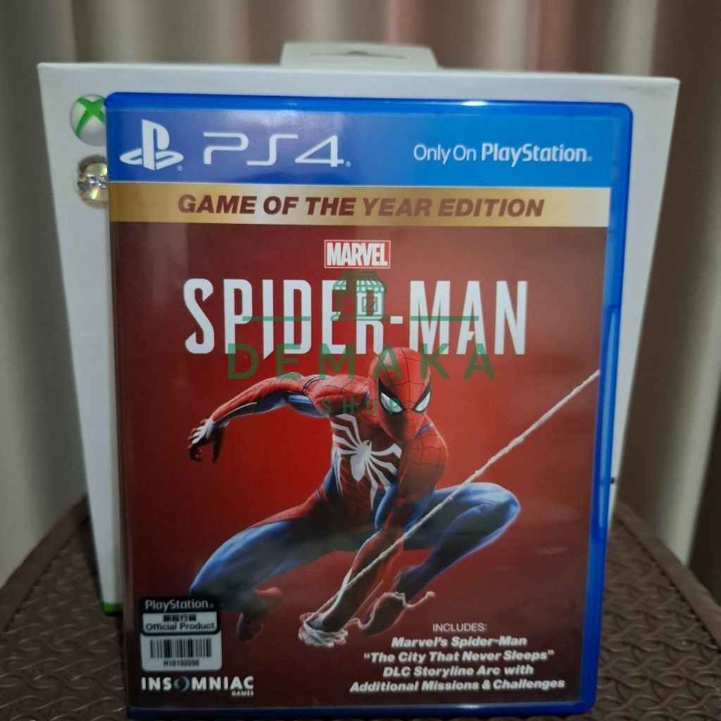 Spiderman GOTY Edition (Termasuk DLC) PS4 Region All