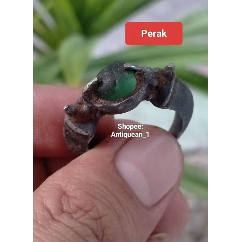 Cincin perak kuno sepuh temuan sungai 9