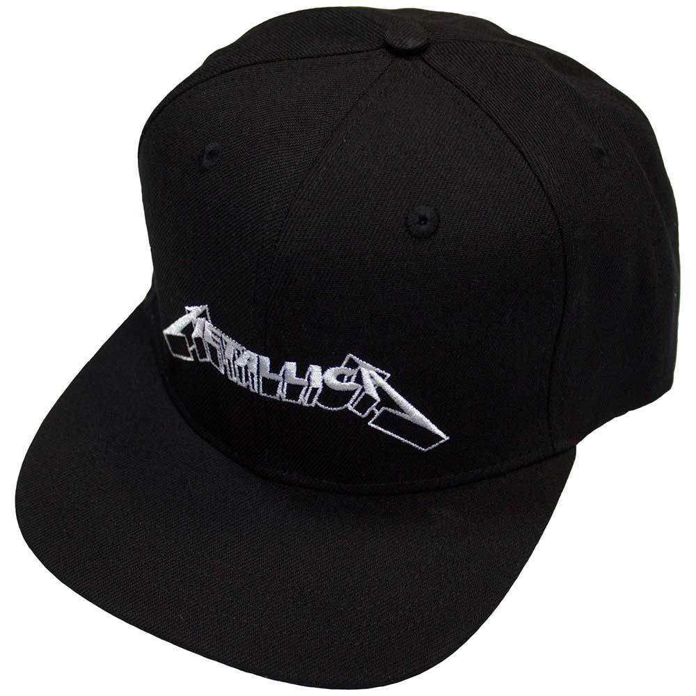 Metallica Unisex Snapback Cap 3D Logo