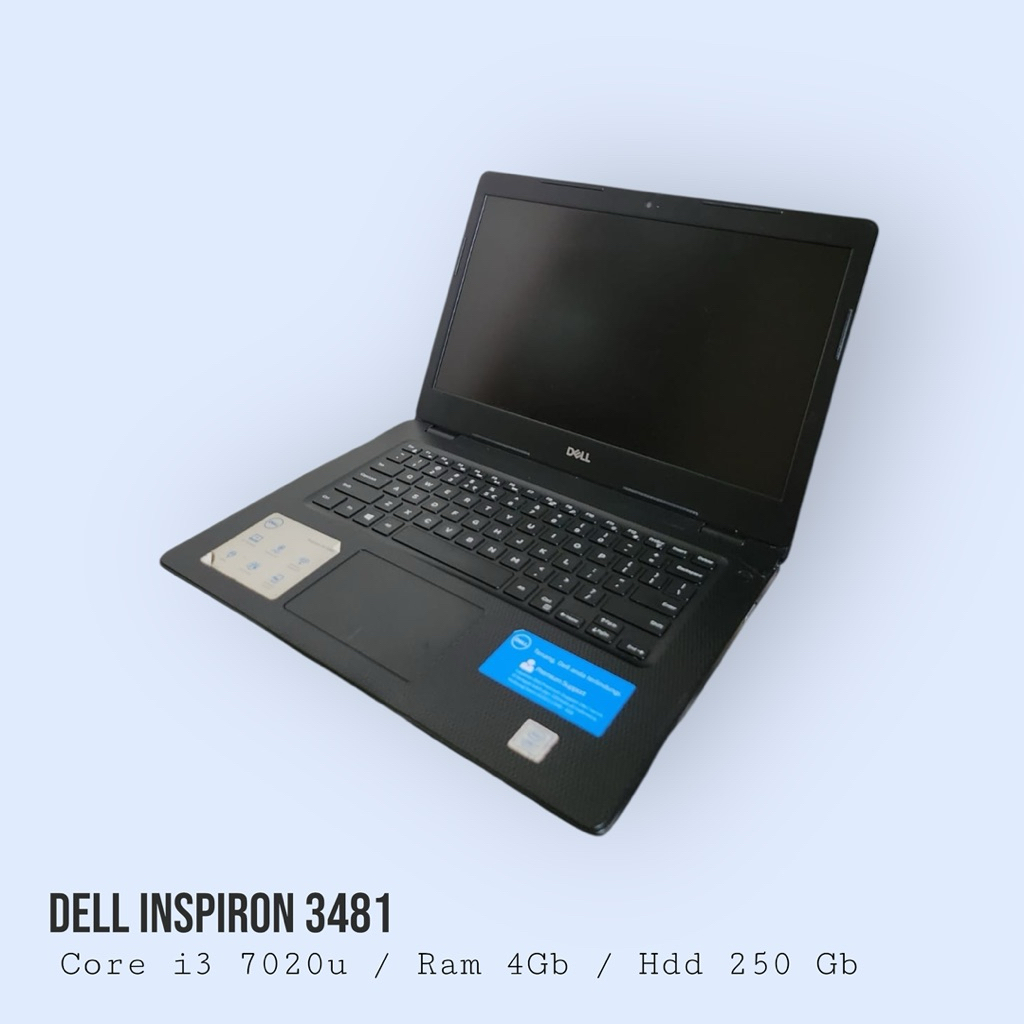 Dell Inspiron 3481 Core i3 7020U TANPA Ram/HDD Minus Baterai USB