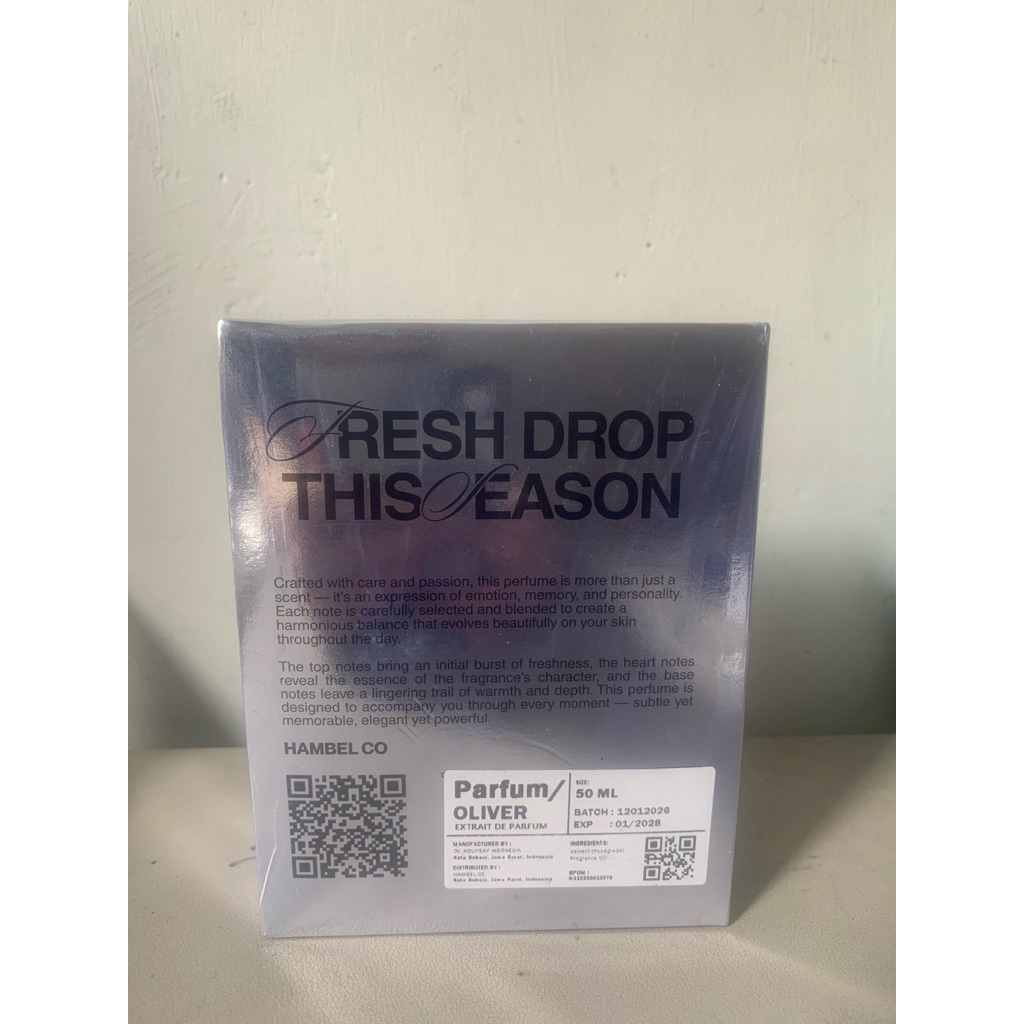 parfum hambel.co oliver new