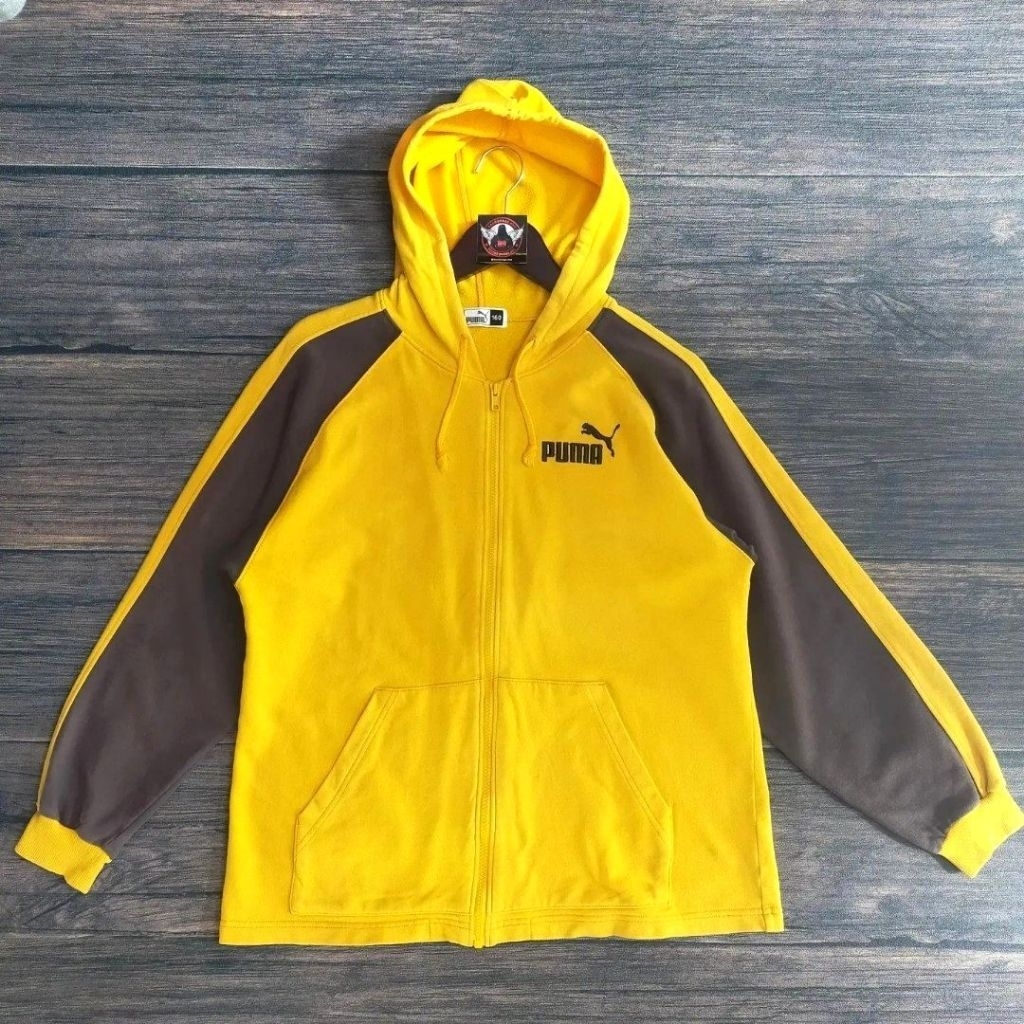 Hoodie Zipp Puma Big Logo 2 Warna