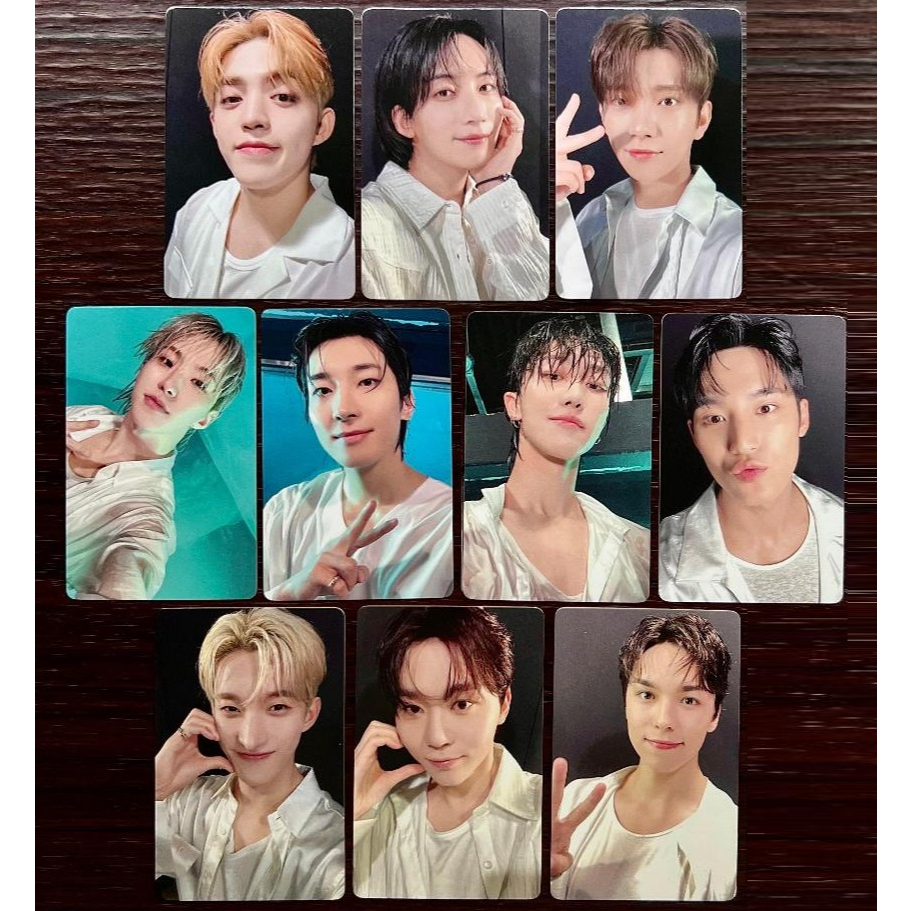 [ READY ] SEVENTEEN 'Spill The Feels' FS Yizhiyu China Cina (Round A) Fansign FS POB Photocard - YZY