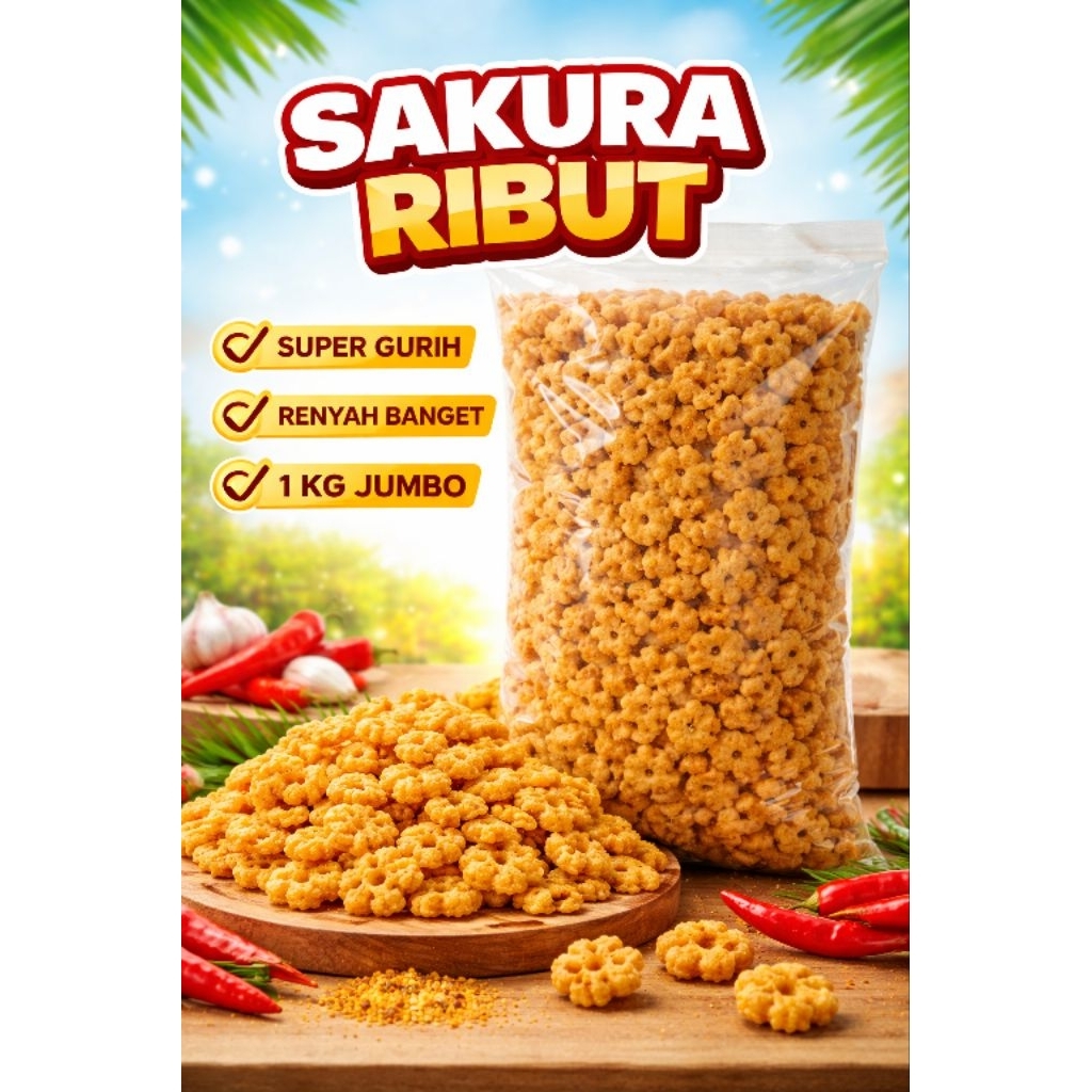 Sakura Ribut 1 kg