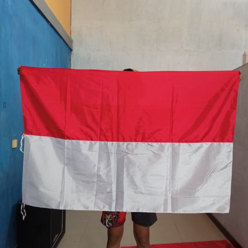 Bendera Indonesia merah putih peles