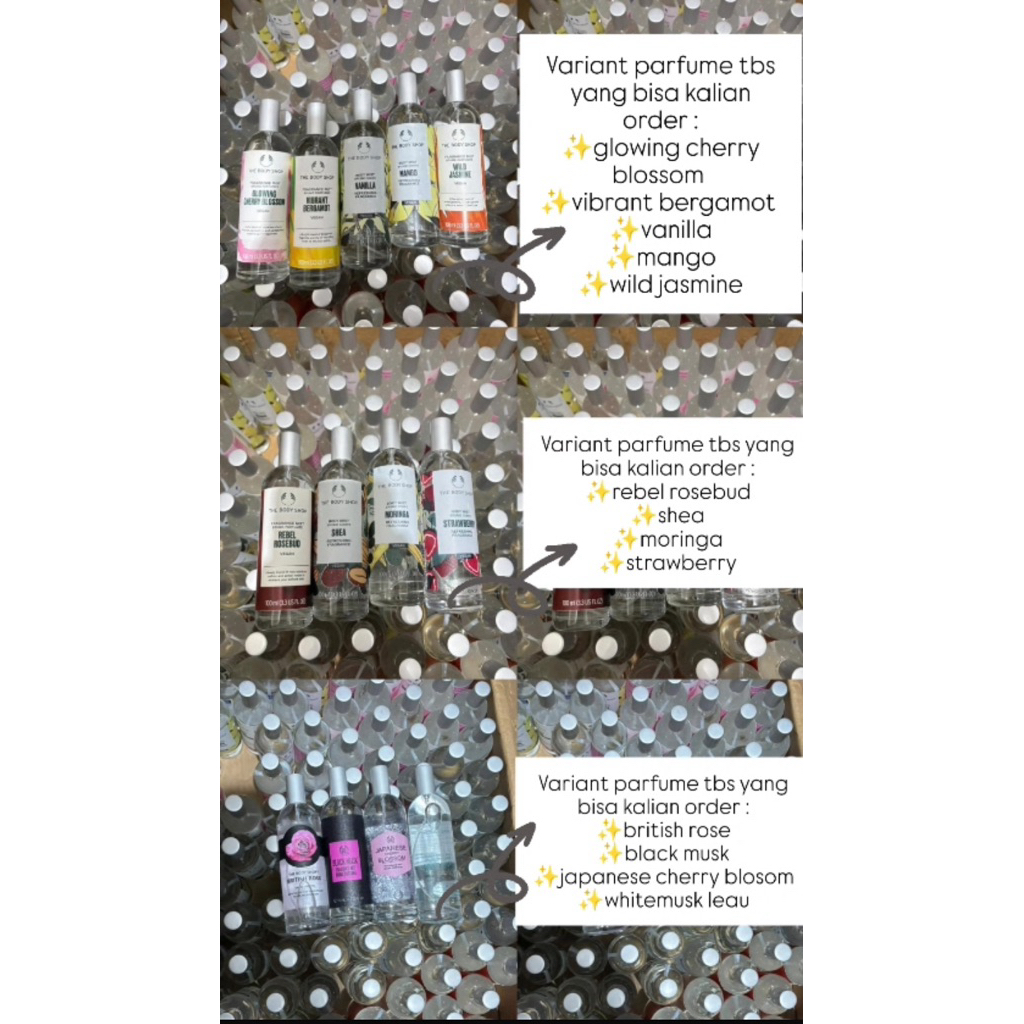 THE BODY SHOP PARFUME