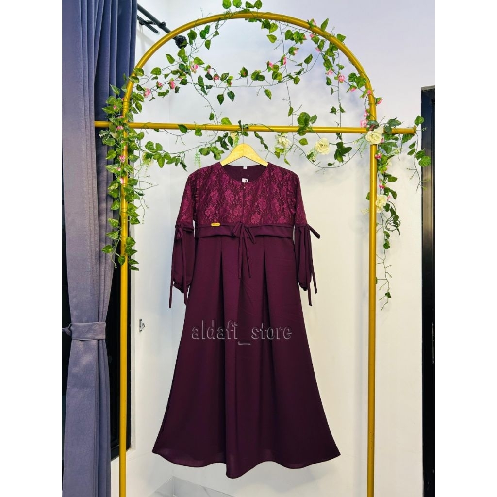 SABRINA DRESS ANAK REMAJA ANTI UV/GAMIS SABRINA TERBARU/GAMIS COUPLE
