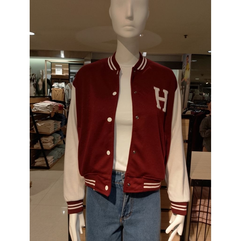 Nevada Varsity Print Harry Potter Jacket Wanita