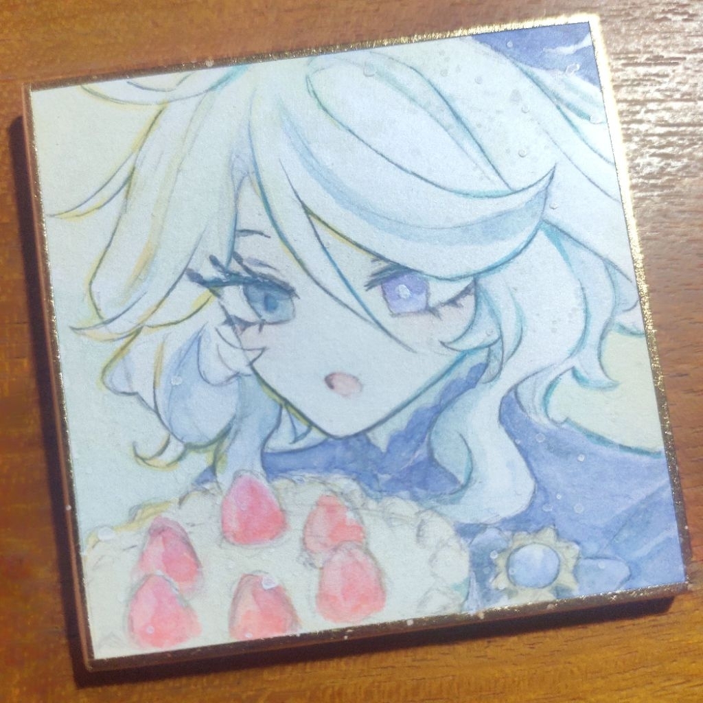 FURINA Mini Shikishi - Genshin Impact