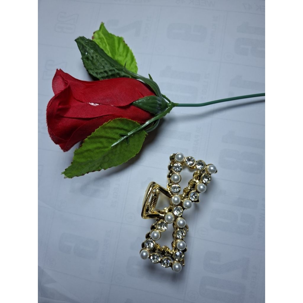 Jepit Rambut Wanita Jedai mutiara Gaya Jepitan Mutiara Wanita MurahJedai Besi Wanita