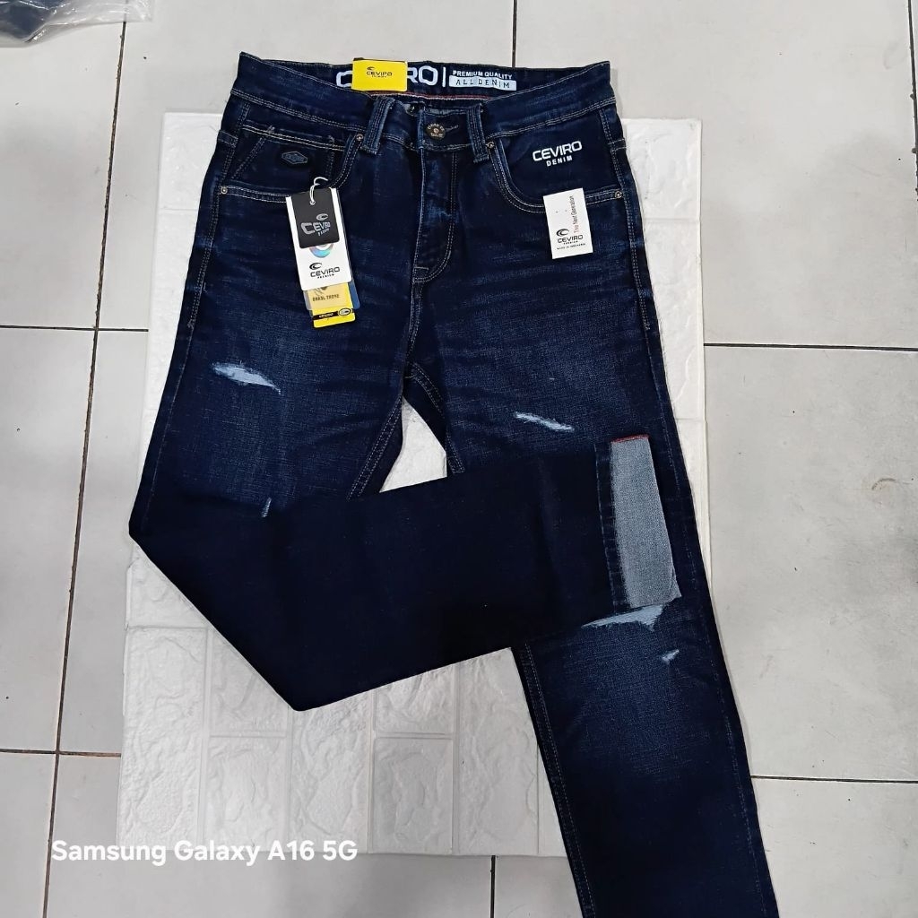 celana panjang jeans pria CEVIRO
