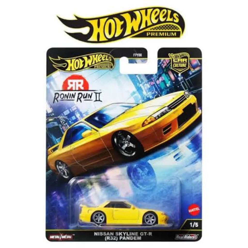 Hotwheels Premium Nissan R32 Pandem