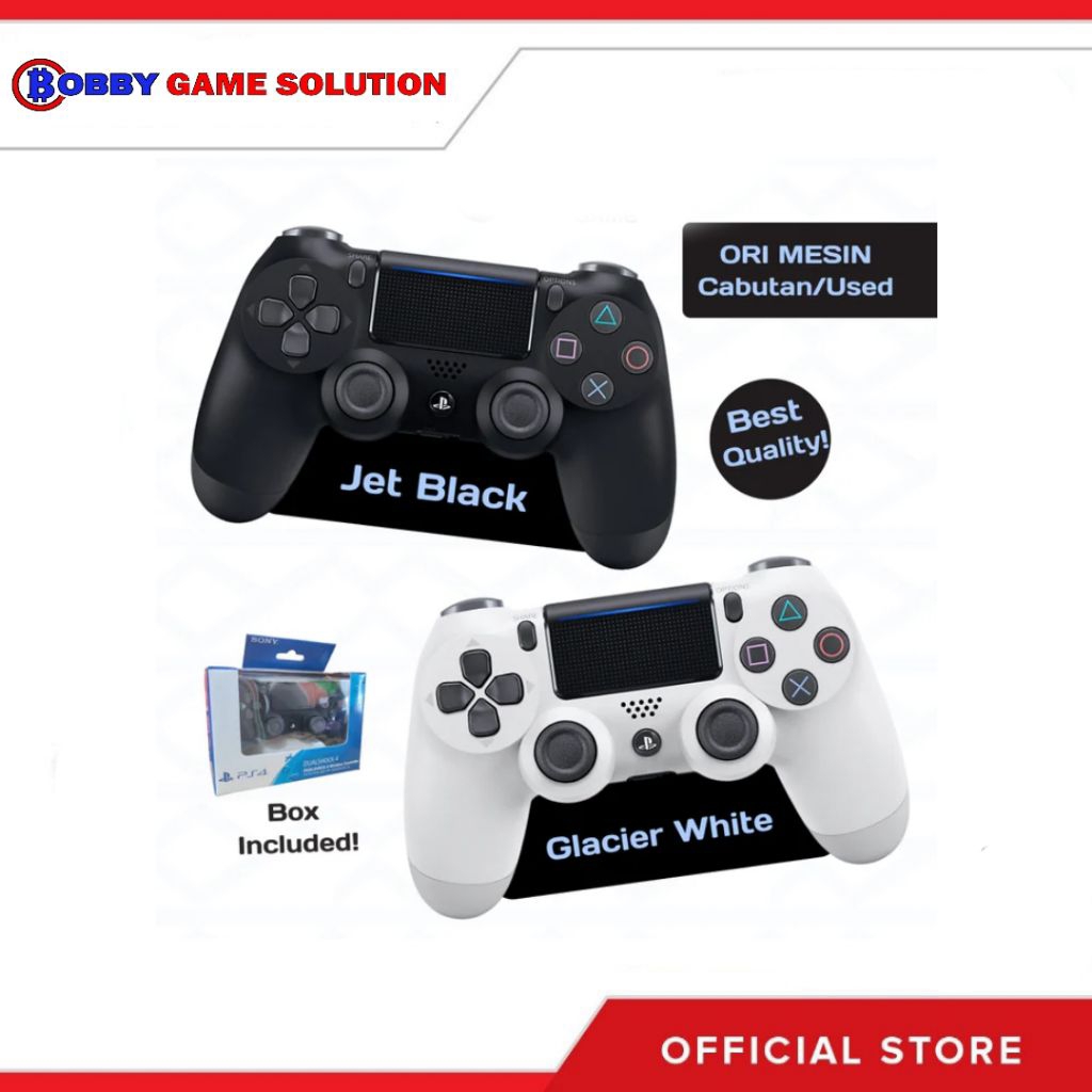 STIK PS4 ORI MESIN CABUTAN SECOND BEKAS USED DUALSHOCK PS4 ORI