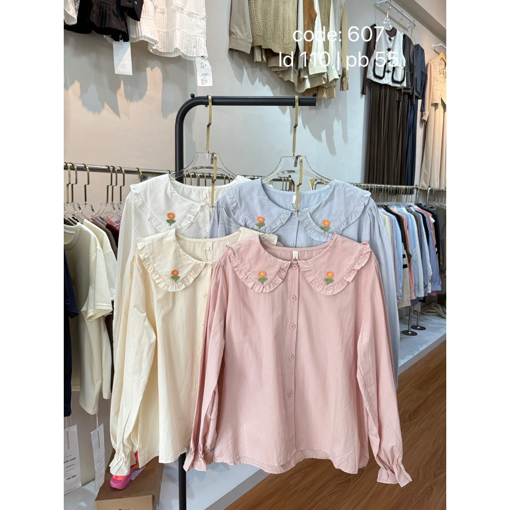 GROSIR 607 ALIN BLOUSE | @ SERI 4 | BLOUSE IMPORT