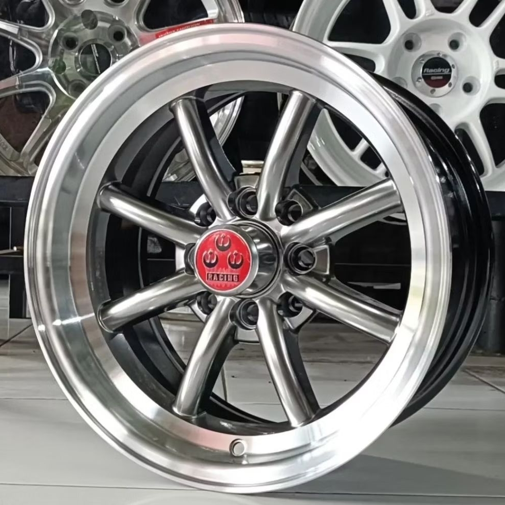velg mobil ring 14 WATANABE LEBAR 7 ET 10 velg rally ring 14 Grand livina kijang lgx Avanza veloz xe