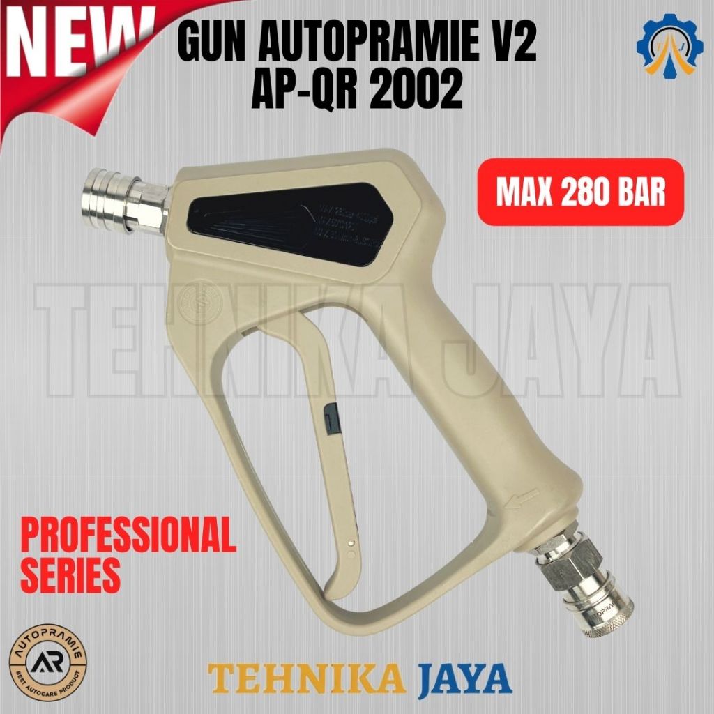 Gun Jet Cleaner QRJ 250 Bar Gun Sprayer M22 x 14 1/4" Autopramie V2
