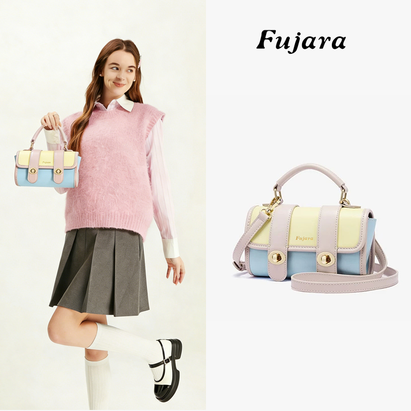 Tas Handbag Wanita Kecil Model Kotak – Bisa Dijinjing & Selempang