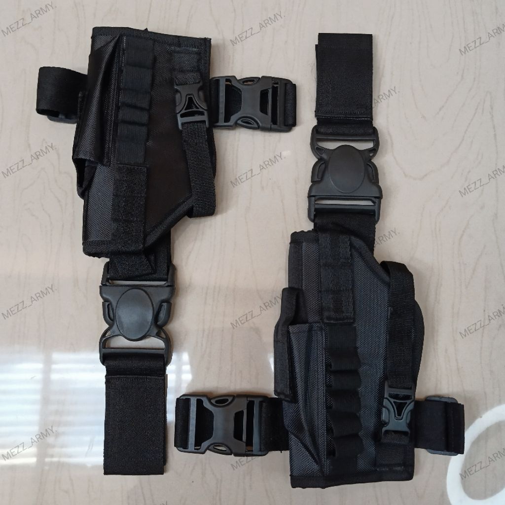 HOLSTER PAHA KANAN KIRI TACTICAL UNIVERSAL ASETAL
