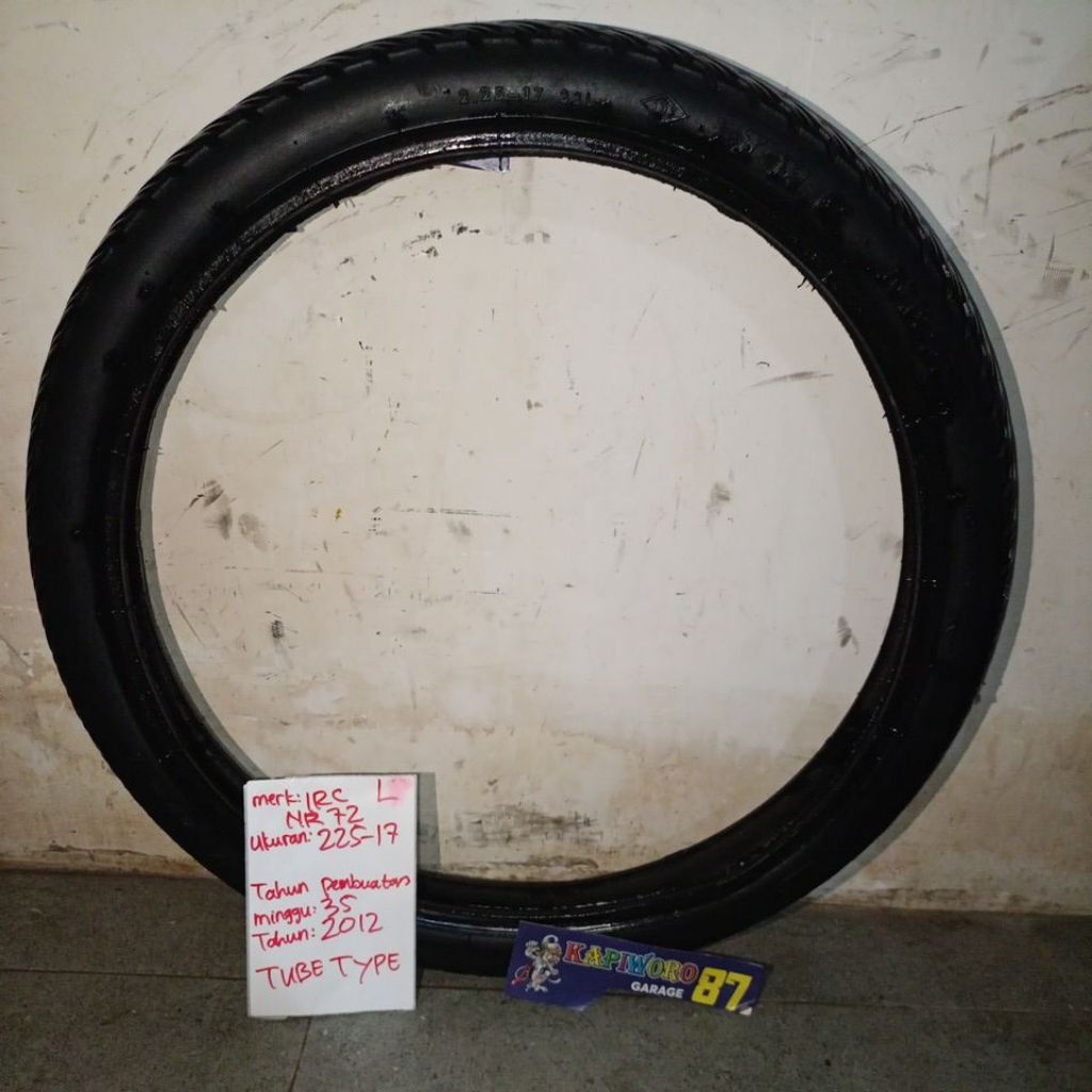 ban bekas IRC NR72,,, TUBETYPE