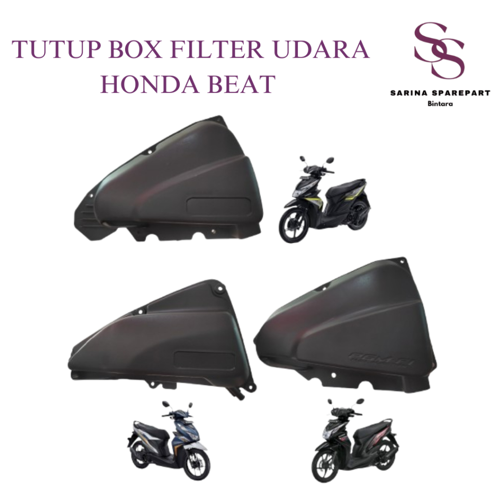 Tutup box filter honda beat karbu scoopy karbu  cover tutup box filter udara beat karbu scoopy karbu
