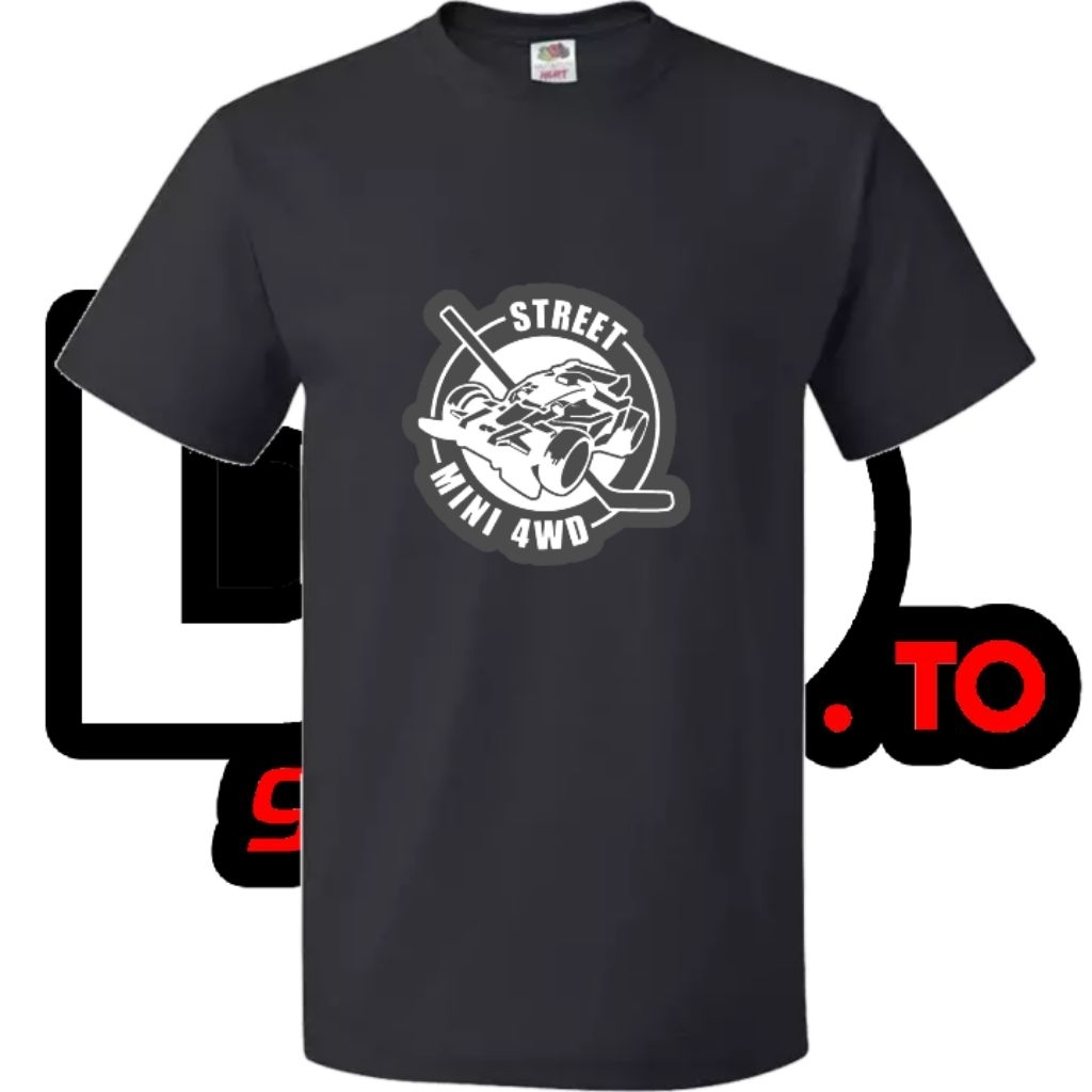 Baju Kaos T shirt Tamiya Street Mini 4wd