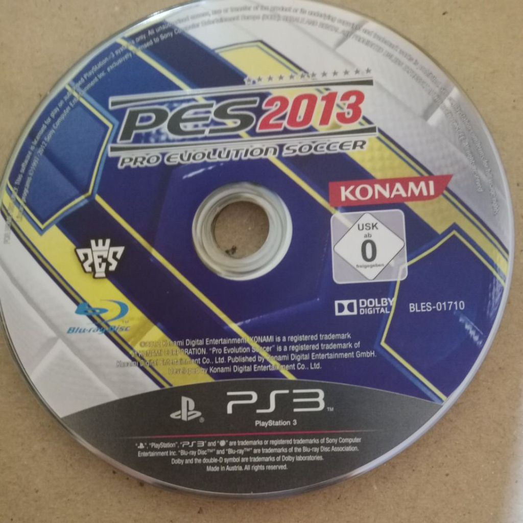 KASET PS3 PES 2013 SECOND