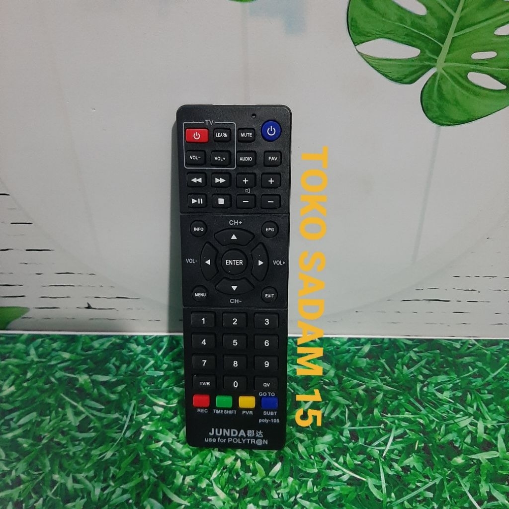 REMOTE REMOT STB PARABOLA POLYTRON ORIGINAL TR