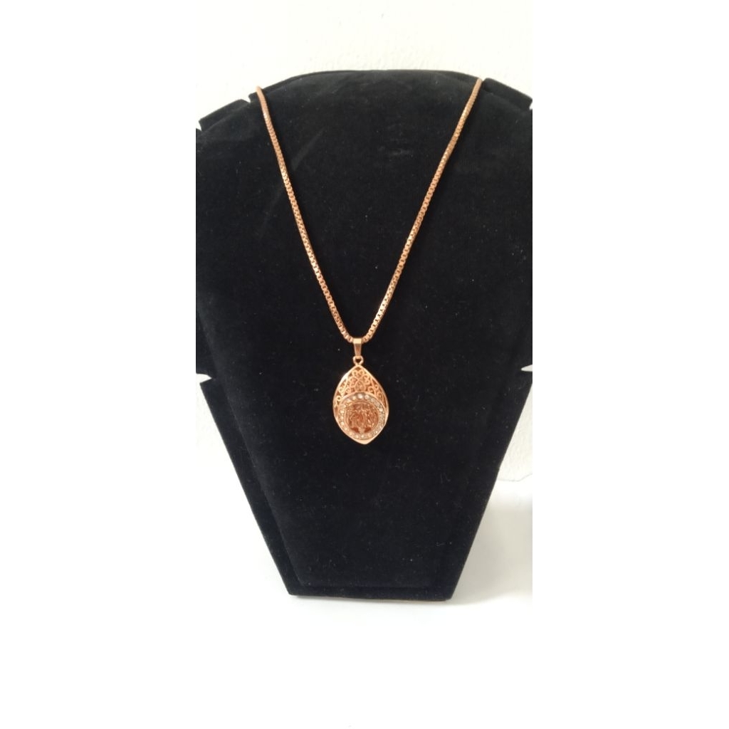 rantai kalung lapis emas stenli