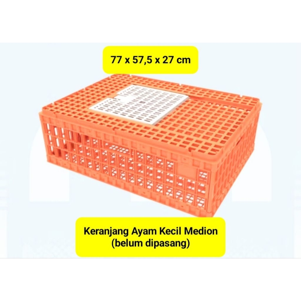 KERANJANG AYAM KECIL MEDION BARU (Belum Pasang)