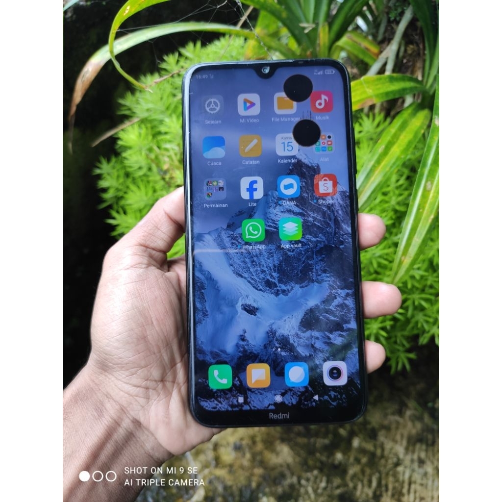 Lcd Frame fullset Redmi Note 8 Tested Ori Copotan