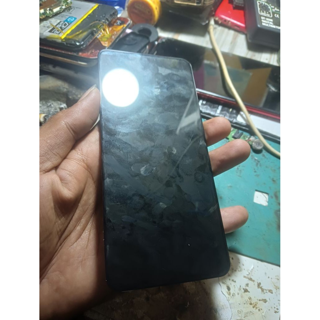 LCD oppo reno 2 original copotan minus baca deskrip