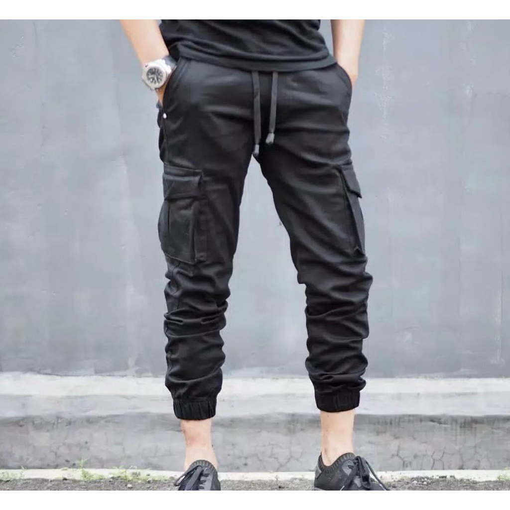 Jogger Cargo Pria Celana Jogger Cargo Pria Kempol Jogger Pants Cargo Size 27-44 Jumbo Pria Kempol Jo