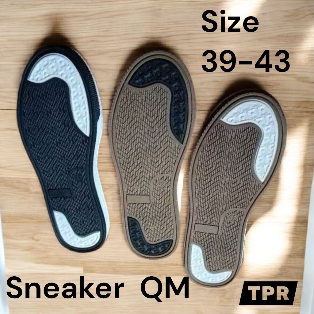 SOLS/sol sepatu SNEAKER QM/sol sepatu TPR/sol trendy/sol sepatu terlaris