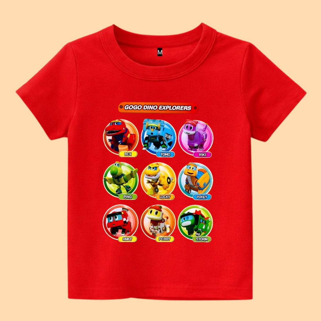 Baju kaos atasan anak gogodino