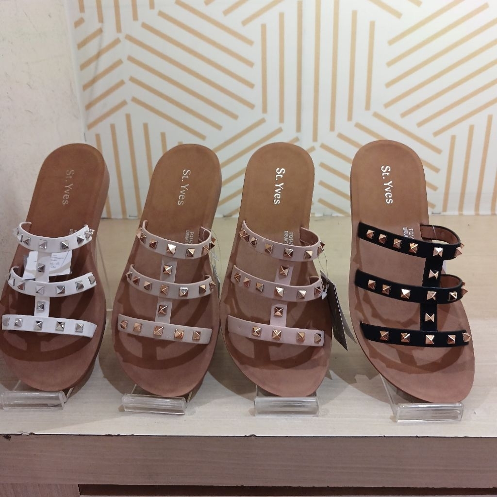 sandal wanita flat ST.YVES ori dari matahari