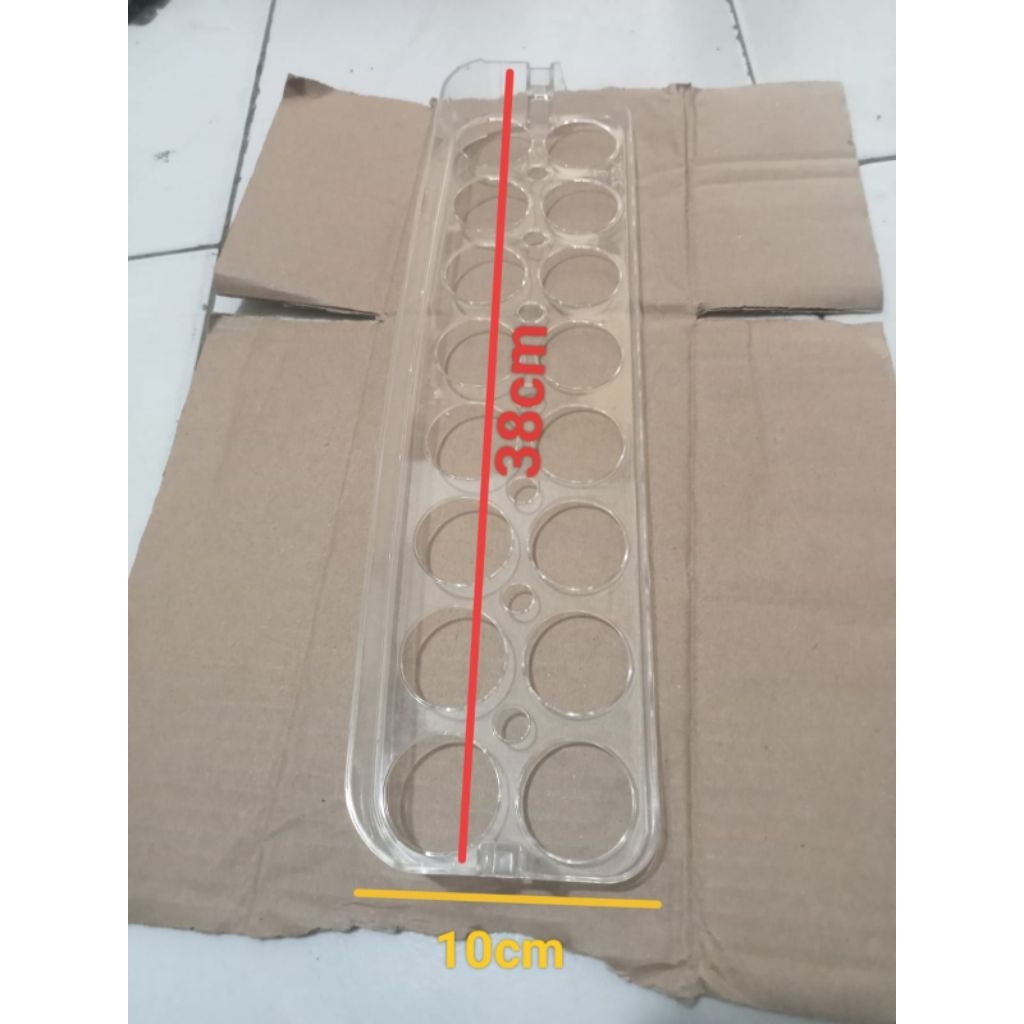 TATAKAN RAK TELUR KULKAS AQUA AQR-D179 AQR-D189 original