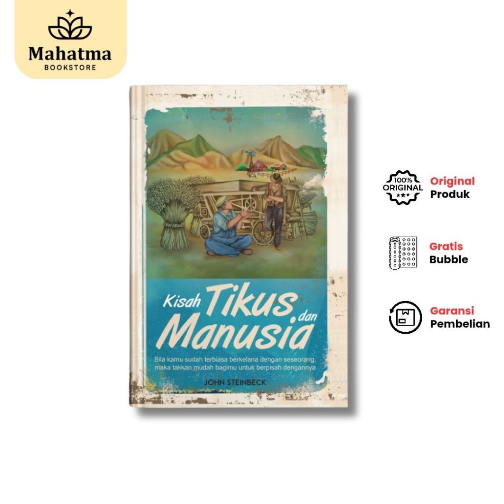 Buku Sastra Klasik Kisah Tikus dan Manusia - John Steinbeck - Penerbit Narasi