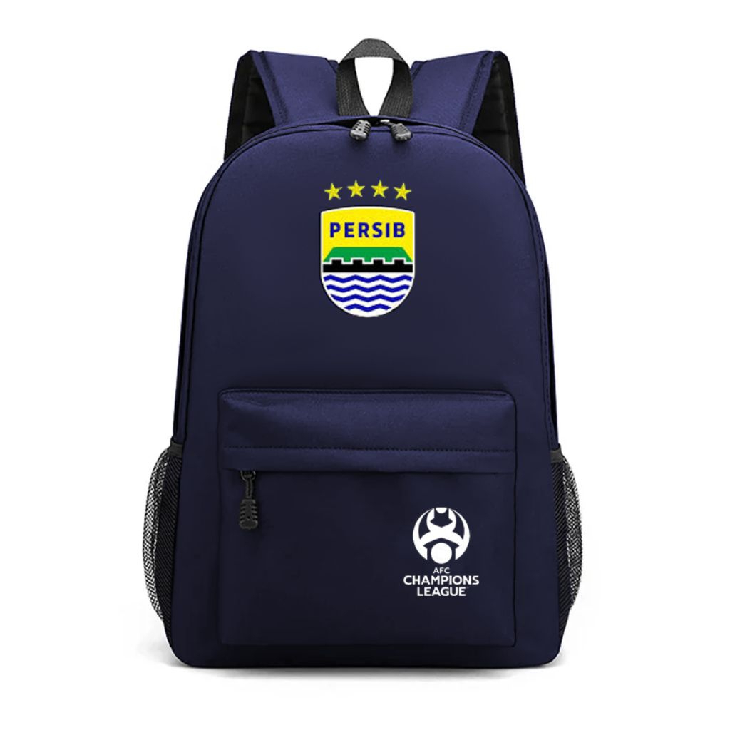 Tas Ransel Anak Sekolah SD SMP SMA Logo bola Persib Bandung UNisex Cowok Cewek terbaru bagus