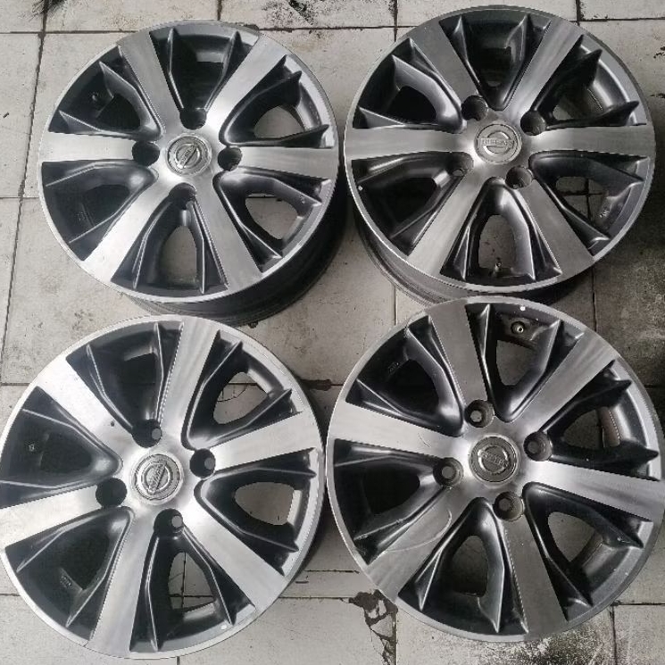 Velg R15 oem Livina HWS model two-tone (4 velg only)