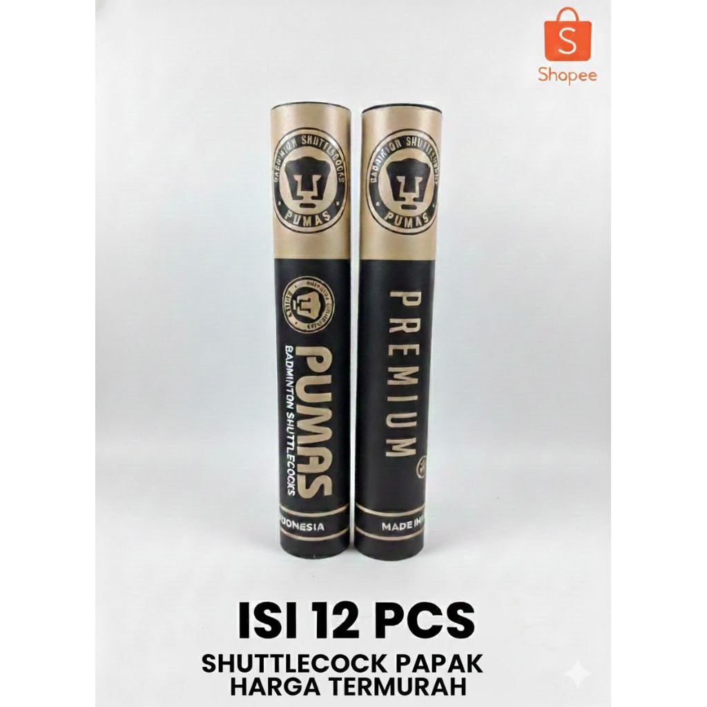 shuttlecock papak PUMAS super awet murah dari PABRIK langsung