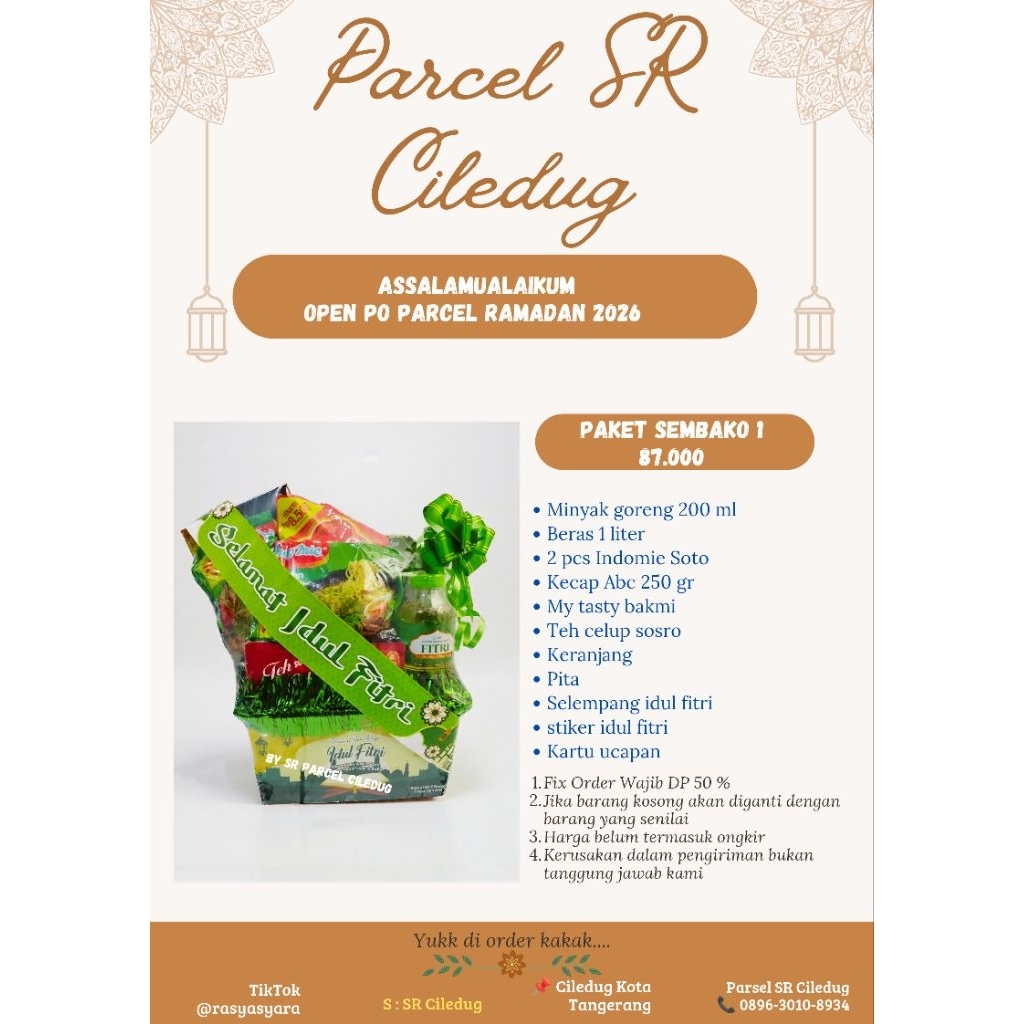 Sembako parcel sembako