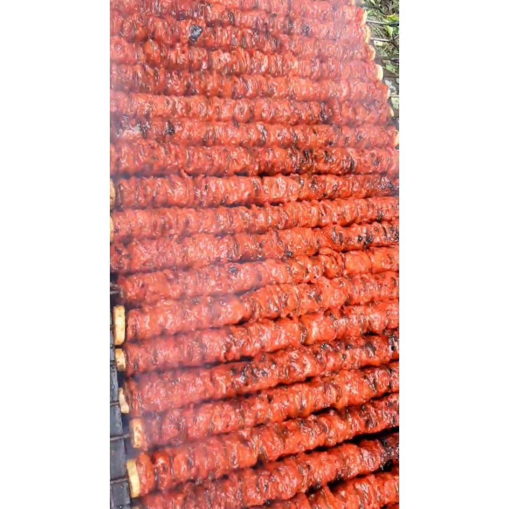 Kim Ci Bak Kimcibak Jinqianrou Jin qian rou Daging Babi Panggang