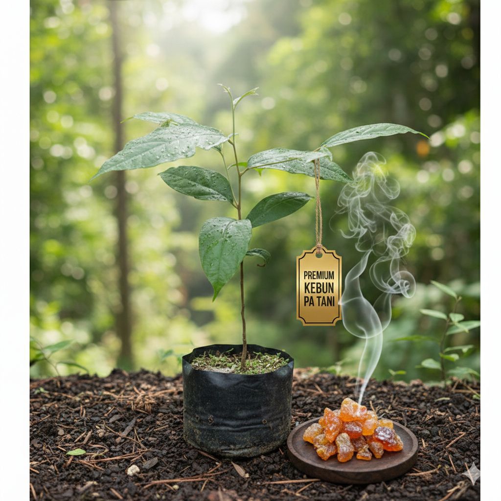 Tanaman Kemenyan resin aromaterapi / Pohon Kimenyan Aromatik spa / tangkal Menyan – Bibit Kayu Hutan