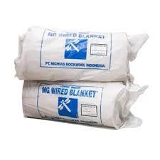 Rockwool Wire Blanket TOMBO 50mm Density 120kg/m³ Ada Kawat | Insulasi Panas Suara
