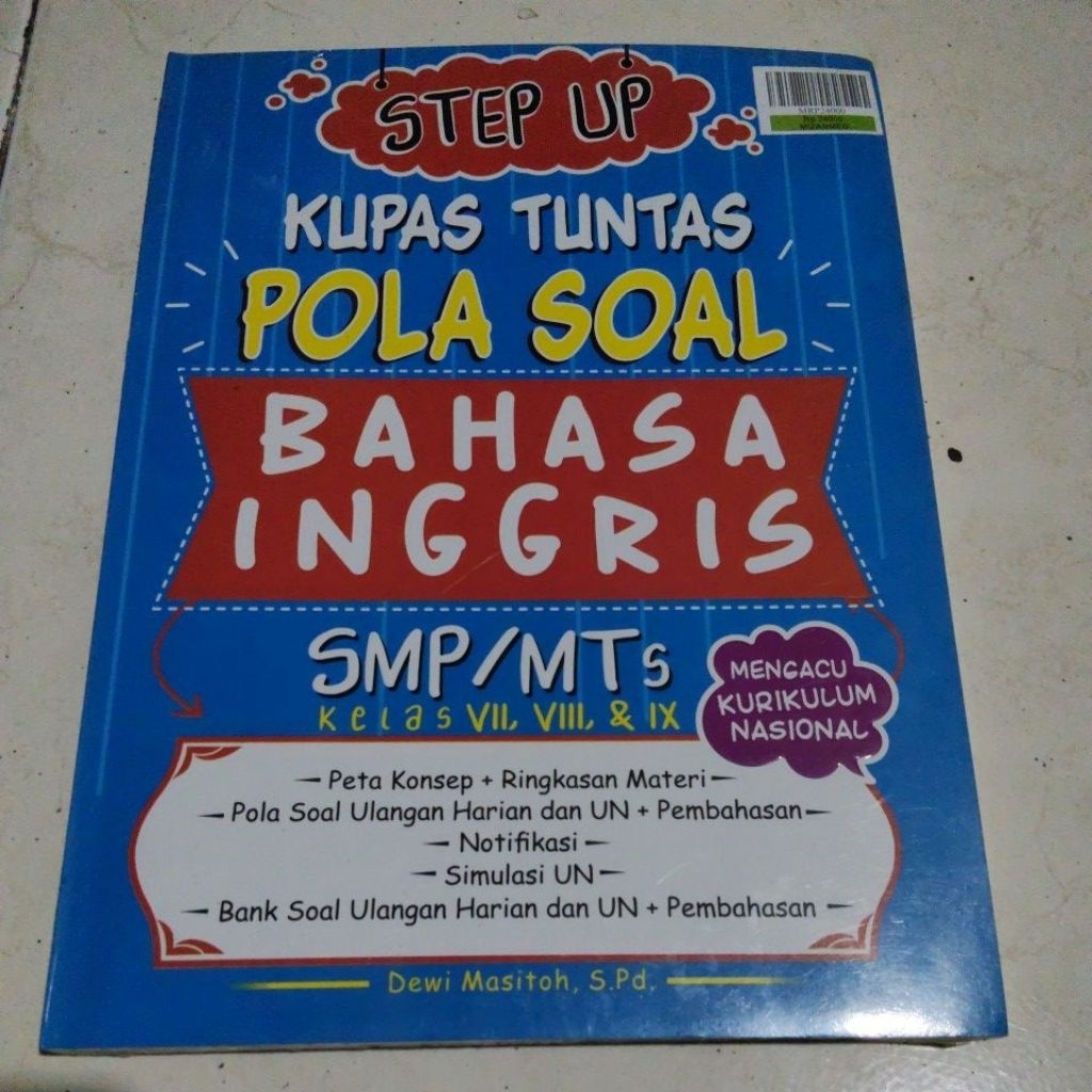 ( OBRAL ) BUKU LATIHAN SOAL SMP // PENDIDIKAN SMP // BAHASA INGGRIS