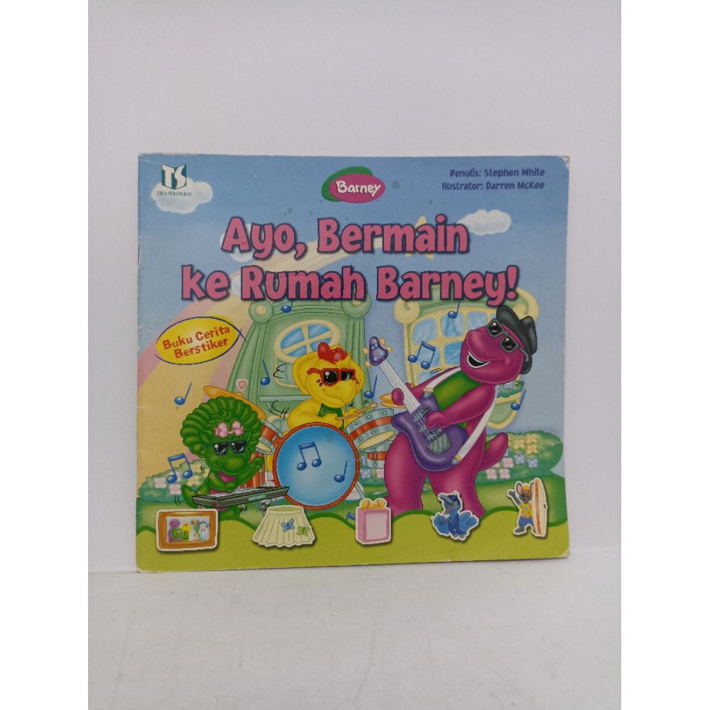 Buku Anak Barney : Ayo, Bermain ke Rumah Barney